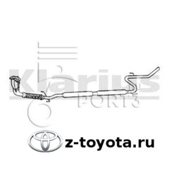 Предглушитель выхлопных газов