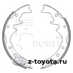 Комплект тормозных колодок