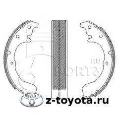 Комплект тормозных колодок