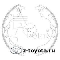 Комплект тормозных колодок