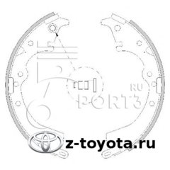 Комплект тормозных колодок