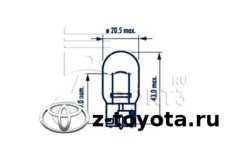 Автолампа, фонарь указателя поворота Toyota  1.0-2.2